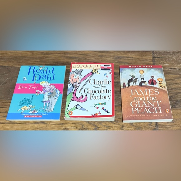 Other - Ronald Dahl 3 Book Bundle: Charlie and the Chocolate Factory and more